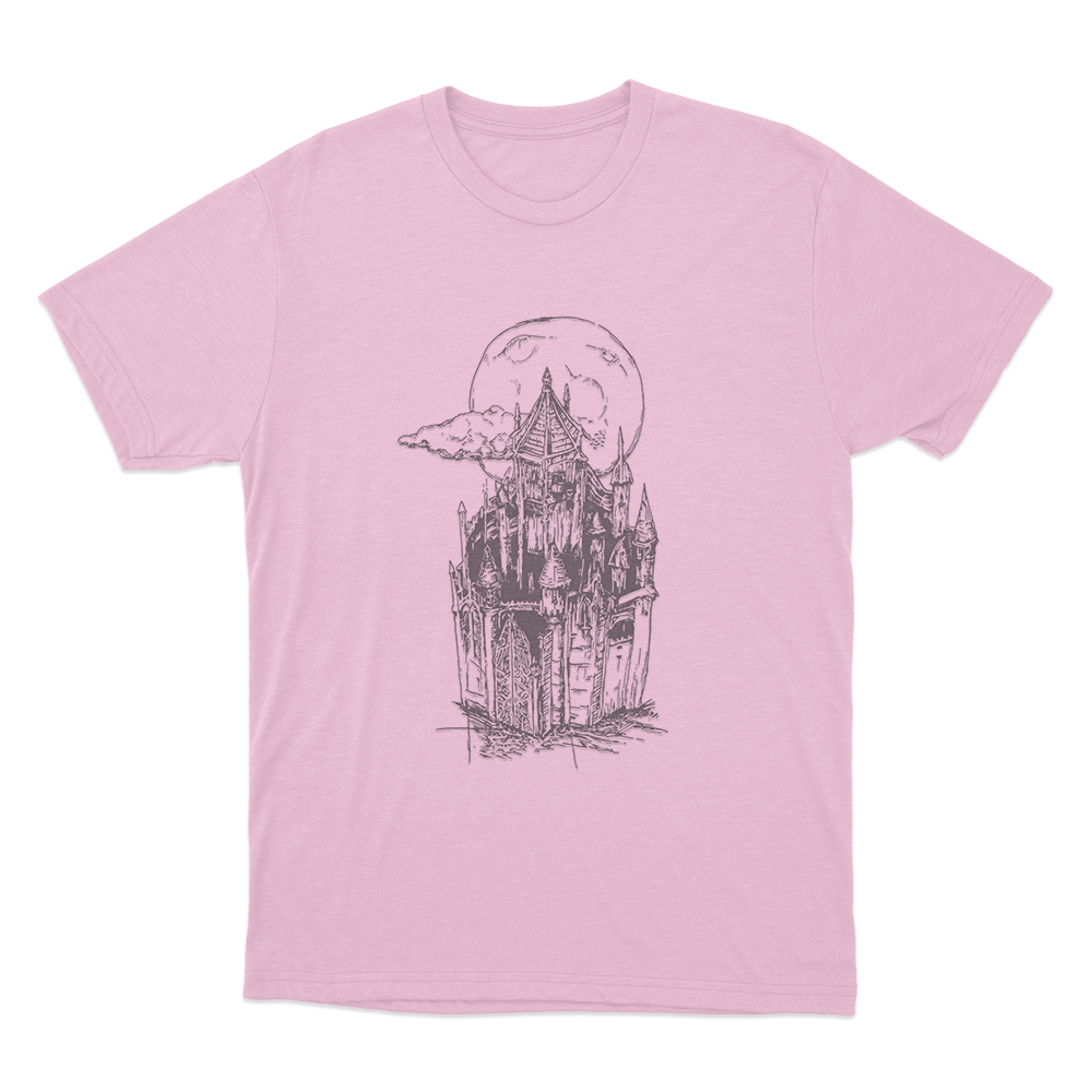 Castles Unisex T Shirt Pink Castles Unisex T Shirt Pink