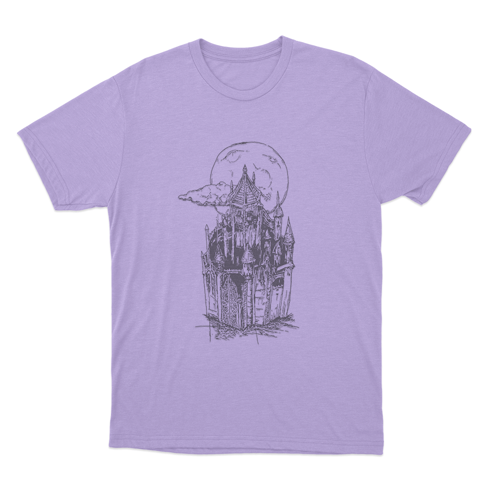 Castles Unisex T Shirt Purple Castles Unisex T Shirt Purple