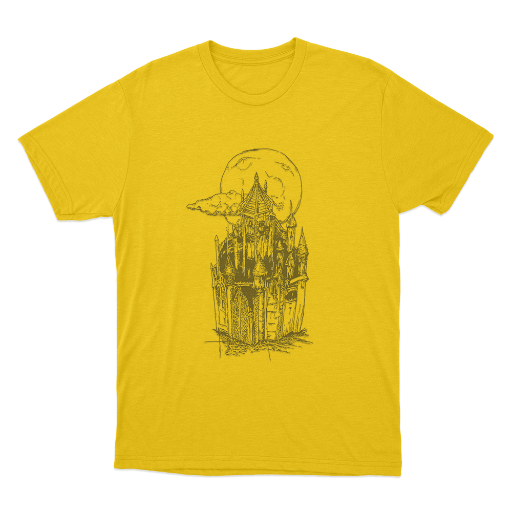 Castles Unisex T Shirt Yellow Castles Unisex T Shirt Yellow