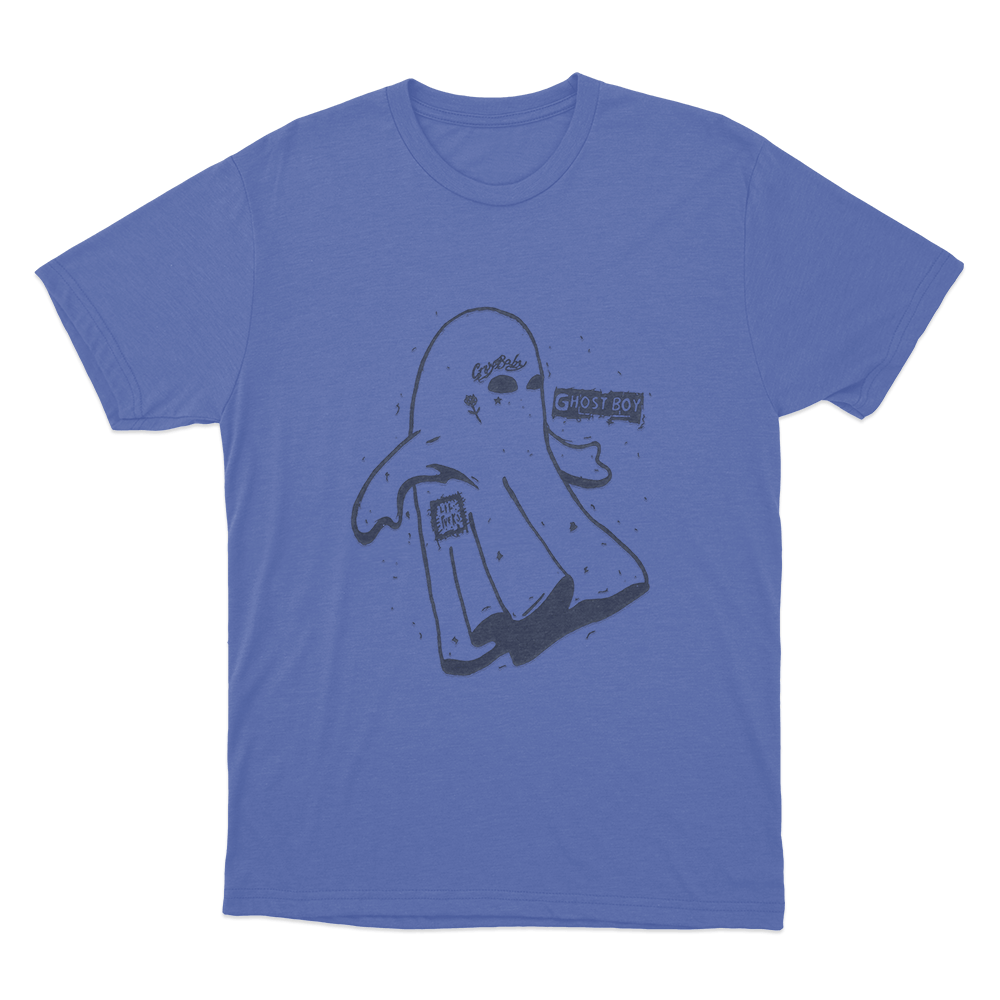 Ghost Boy Unisex T Shirt Blue Ghost Boy Unisex T Shirt Blue
