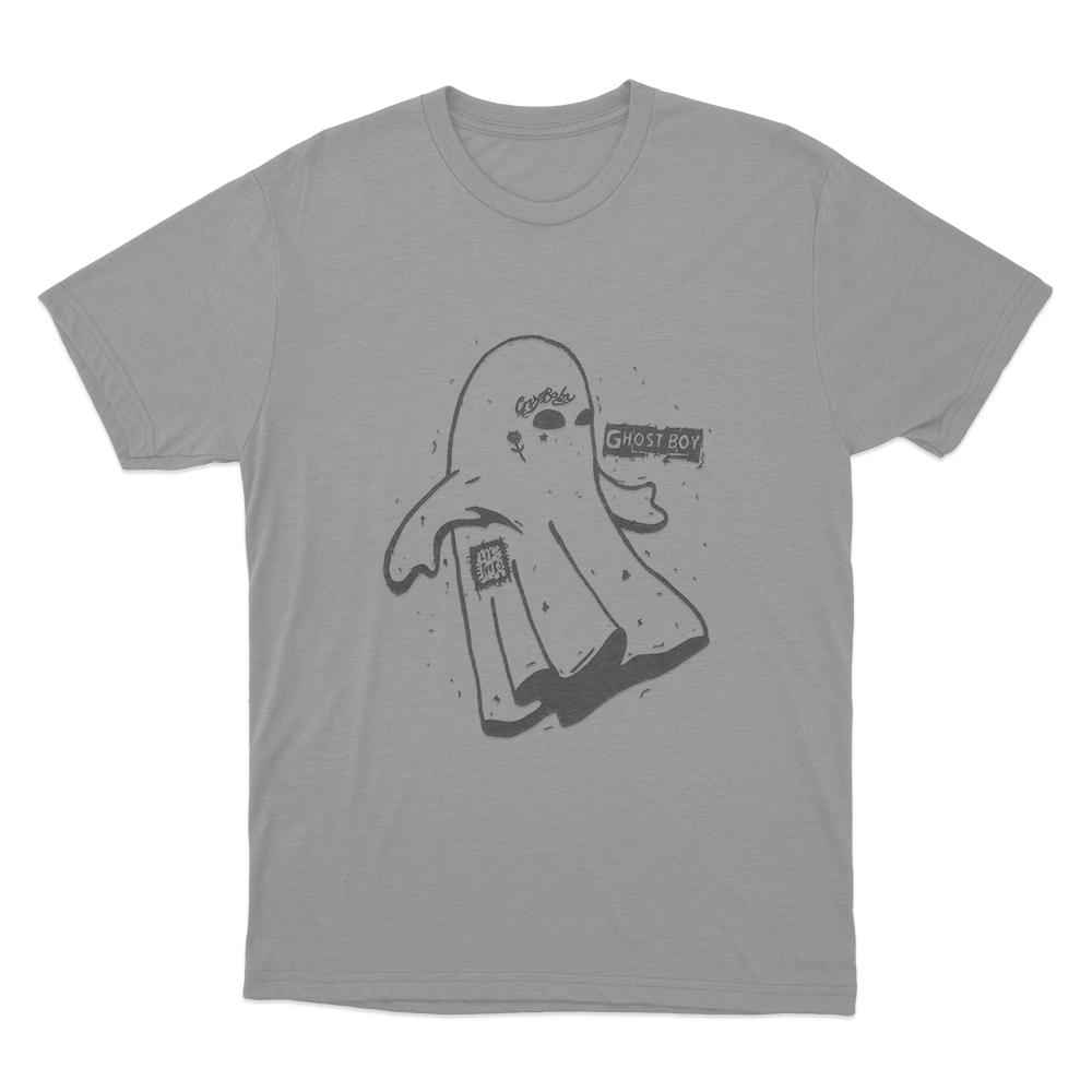 Ghost Boy Unisex T Shirt Grey Ghost Boy Unisex T Shirt Grey