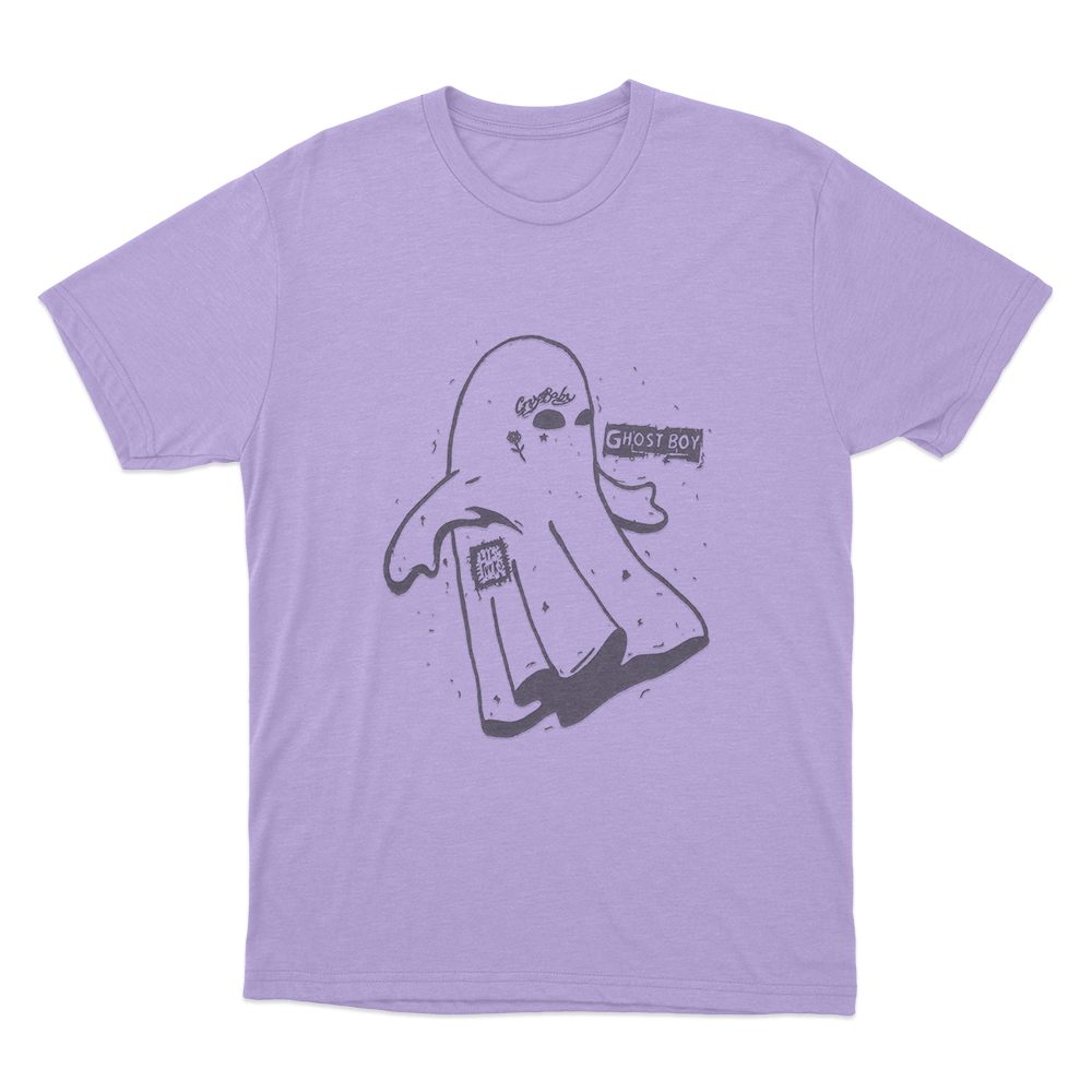 Ghost Boy Unisex T Shirt Purple Ghost Boy Unisex T Shirt Purple