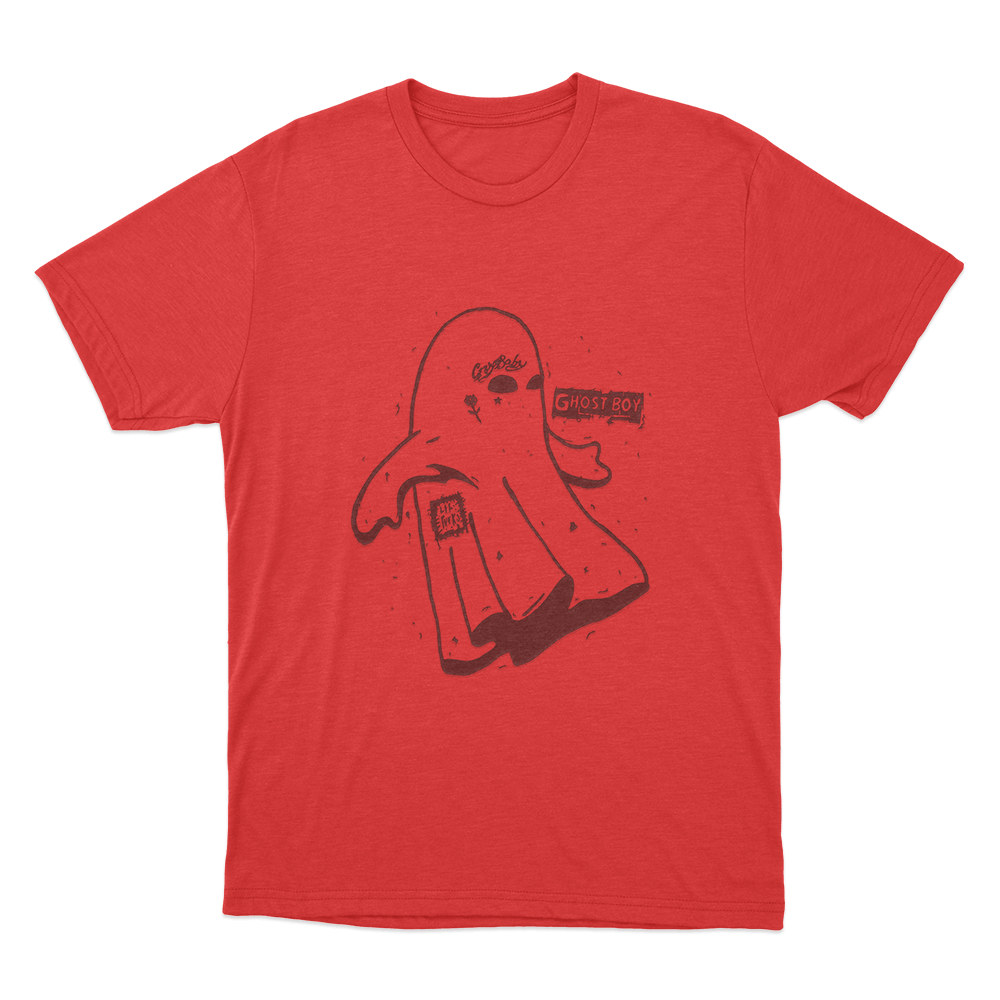 Ghost Boy Unisex T Shirt Red Ghost Boy Unisex T Shirt Red