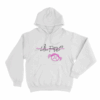 Lil Peep Angry Girl Doodle Unisex Hoodie White