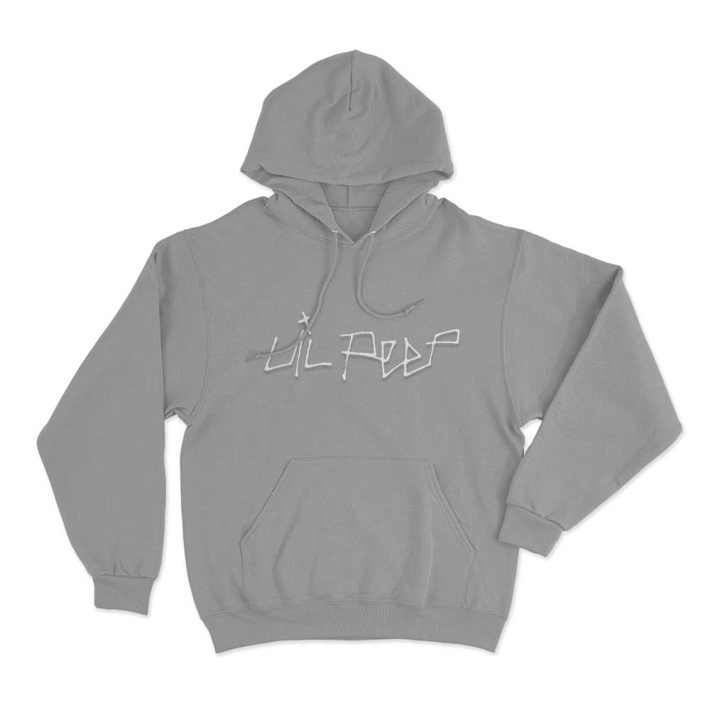Lil Peep Unisex Hoodie Grey Lil Peep Unisex Hoodie Grey
