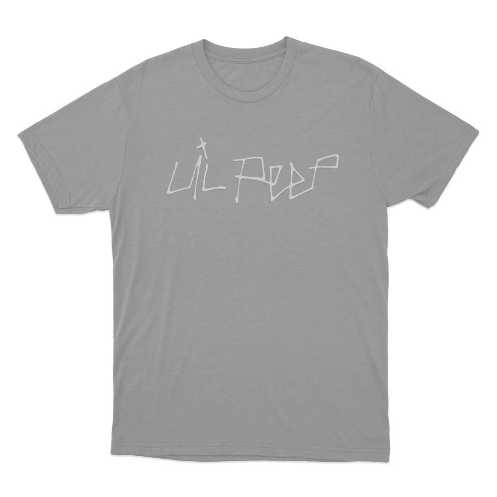 Lil Peep Unisex T Shirt Grey Lil Peep Unisex T Shirt Grey