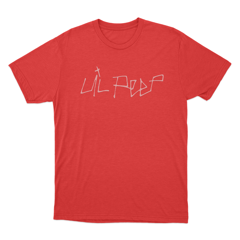 Lil Peep Unisex T Shirt Red Lil Peep Unisex T Shirt Red